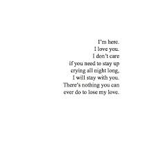 you will never lose my love quotes | Tumblr via Relatably.com
