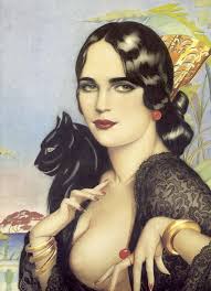 AN ALBERTO VARGAS FOR TODAY. Posted on April 30, 2010 by Lloydville. Spanish Gypsy, from 1928. [Muchas gracias a Golden Age Comic Book Stories por la imagen ... - 1928VargasSpanishGypsyBaja