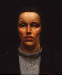 Nora HEYSEN (1911 - 2003) Self portrait 1934. Oil on canvas. Collection: National Portrait Gallery, Canberra - heysen