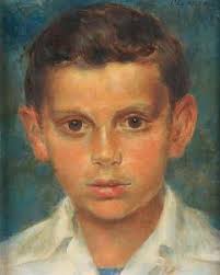 Paul Lewis Clemens - Portrait Of A Boy. Original. Estimate: Price: Net Price - clemens_paul_lewis-portrait_of_a_boy~OM898300~10001_20120213_19709_7066