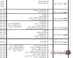 صورة جدول امتحانات الشهادة السودانية لعام 2024