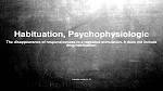habituation, psychophysiologic