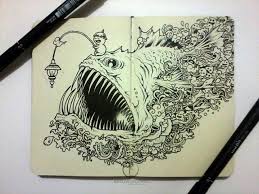 Spectacular Moleskine Doodles Explode With Energy – By Kerby ... - Sketchy_stories_Kerby_Rosanes_01