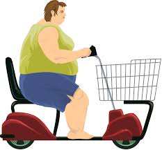 Image result for shopper on motorized cart