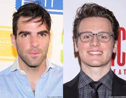 Rumor has it, Zachary Quinto and Jonathan Groff are no longer together. The &quot;Star Trek Into Darkness&quot; actor reportedly has split from the &quot;Glee&quot; star, ... - zachary-quinto-and-jonathan-groff-break-up