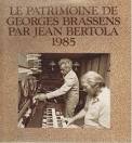Le Patrimoine de Brassens Interprété Par Jean Bertola