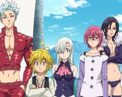Seven Deadly Sins together in Deadly Sins anime