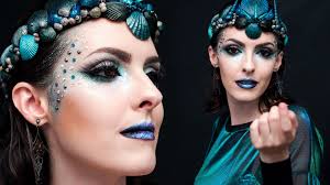 Resultado de imagem para maquiagem sereia carnaval