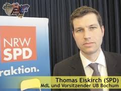 Thomas Eiskirch (SPD) Vor einigen Tagen berichtete ich im Pottblog über den ...