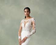 Illusion wedding dress bodice