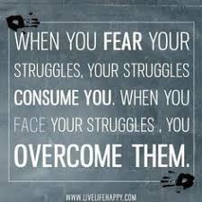 Overcoming Fear on Pinterest | Overcoming Fear Quotes, Facing Fear ... via Relatably.com