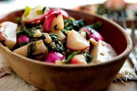 Sweet and Sour Stir-Fried Radishes With Their Greens Recipe ...