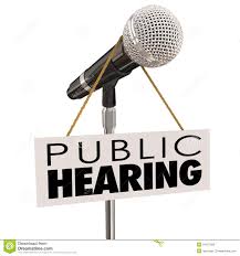 Image result for public hearing