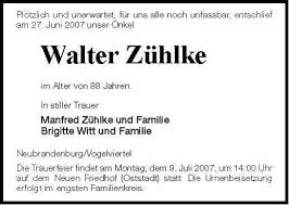 Walter Zühlke | Nordkurier Anzeigen