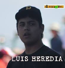 Luis Heredia made his debut today in the Gulf Coast League. The Pittsburgh Pirates had quite a run of talent pitching in the past 24 hours. - LuisHerediaST2011