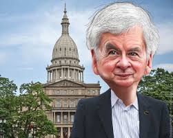 Rick Snyder and the Michigan Republicans want you to believe that they have done more to help fund education than any ever before in our state. - DH_Snyder_capitol_front