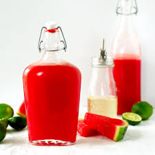Watermelon Simple Syrup (Made With Fresh Juice) - The Anthony ...