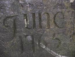 The date on the bridge: June 1765 (photo courtesy of Michael Slevin). This would put the navigation ... - rockville-navigations-bridge-date-michael-slevin