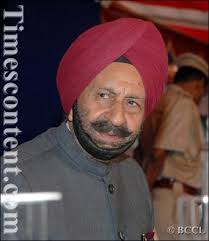 Noted bureaucrat and former governor of Manipur, Shivinder Singh Sidhu, at his swearing- - Shivinder-Singh-Sidhu