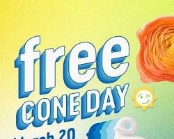 Image of Dairy Queen free cone day