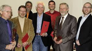 Von links: Heinrich Riepe, <b>Günter Kraus</b>, <b>Jürgen</b> Schuhmann, Arnold Becker und <b>...</b> - 43008561