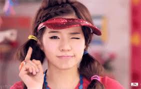 Image result for girl winking gif
