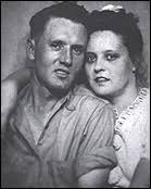 Vernon and Gladys Presley on their wedding day in 1933. 1933--Vernon Presley marries Gladys Smith in Ponotoc, Mississippi. The birth of Elvis (and his twin ... - vernon_gladys1933