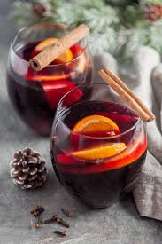 Heartwarming Mulled Red Wine - Vibrant plate