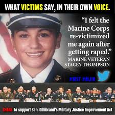Stacey Thompson MJIA &middot; Gillibrand Fact Sheet on Sexual Assaults in the Military. Washington, D.C. — U.S. Senator Kirsten Gillibrand&#39;s office released the ... - stacey-thompson-mjia