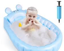 Image de Baignoire et produits de bain pour bébé