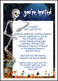 Find Spooky Halloween Invitation Wording Samples and Ideas via Relatably.com