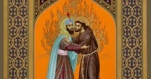 Image result for images of saint francis and the sultan