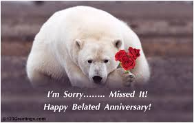 Image result for happy belated anniversary images
