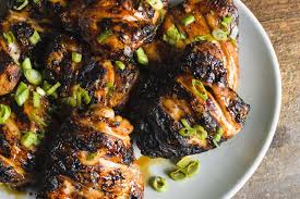 Best Grilled Chicken with Soy Sauce Tare Recipe - How to Make ...