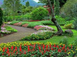 Hasil gambar untuk Taman Bunga dan Kebun Buah-Buahan