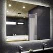 Kylpyhuone hyllyt, contemporary peili kiillotettu ruostumaton teräs