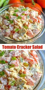 Tomato Cracker Salad | Recipe | Southern appetizers, Salad recipes ...