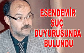 ... CHP Meclis Üyesi Mehmet Esendemir, Cumhuriyet Savcılığı\&#39;na suç duyurusunda bulundu. 16 Mart 2010 Salı 20:46. Mehmet Esendemir suç duyurusunda bulundu - ESENDEMR1603010