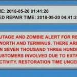 Florida city warns of 'zombie activity' in power outage alert