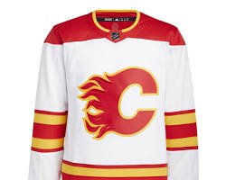 Image of Calgary Flames away jersey
