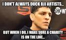 Image result for don't need charity meme