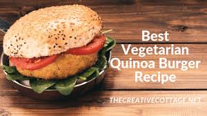 How-to Make a Vegetarian Quinoa Burger - The Creative Cottage