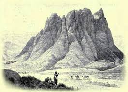 Resultado de imagem para monte Sinai e Moisés