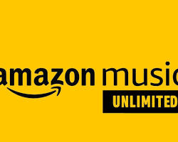 Image of Amazon Music Unlimited music streaming service logo