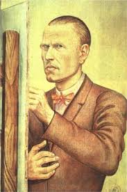 Otto Dix. Self-Portrait with Easel - Otto Dix. Born: 02 December 1891; Gera, Germany. Died: 25 July 1969; Singen, Germany. Field: painting, printmaking - otto-dix.jpg!Portrait
