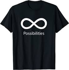 Infinte Possibilities T-shirt Infinity Math Symbol Tee ... - Amazon.com