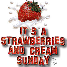 Image result for STRAWBERRIES AND CREAM GRAPHICS