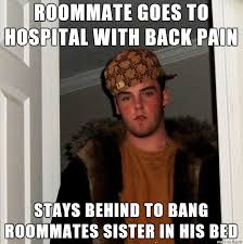 So happy my roommate has acute back pain : AdviceAnimals via Relatably.com