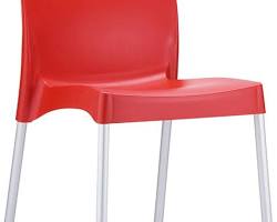Vita chair's anodized aluminum legs