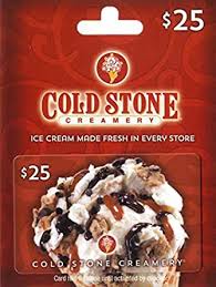 Cold Stone Creamery Gift Card $25 : Gift Cards - Amazon.com